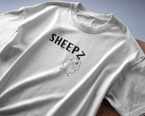 Sheepz - T-shirt mockup